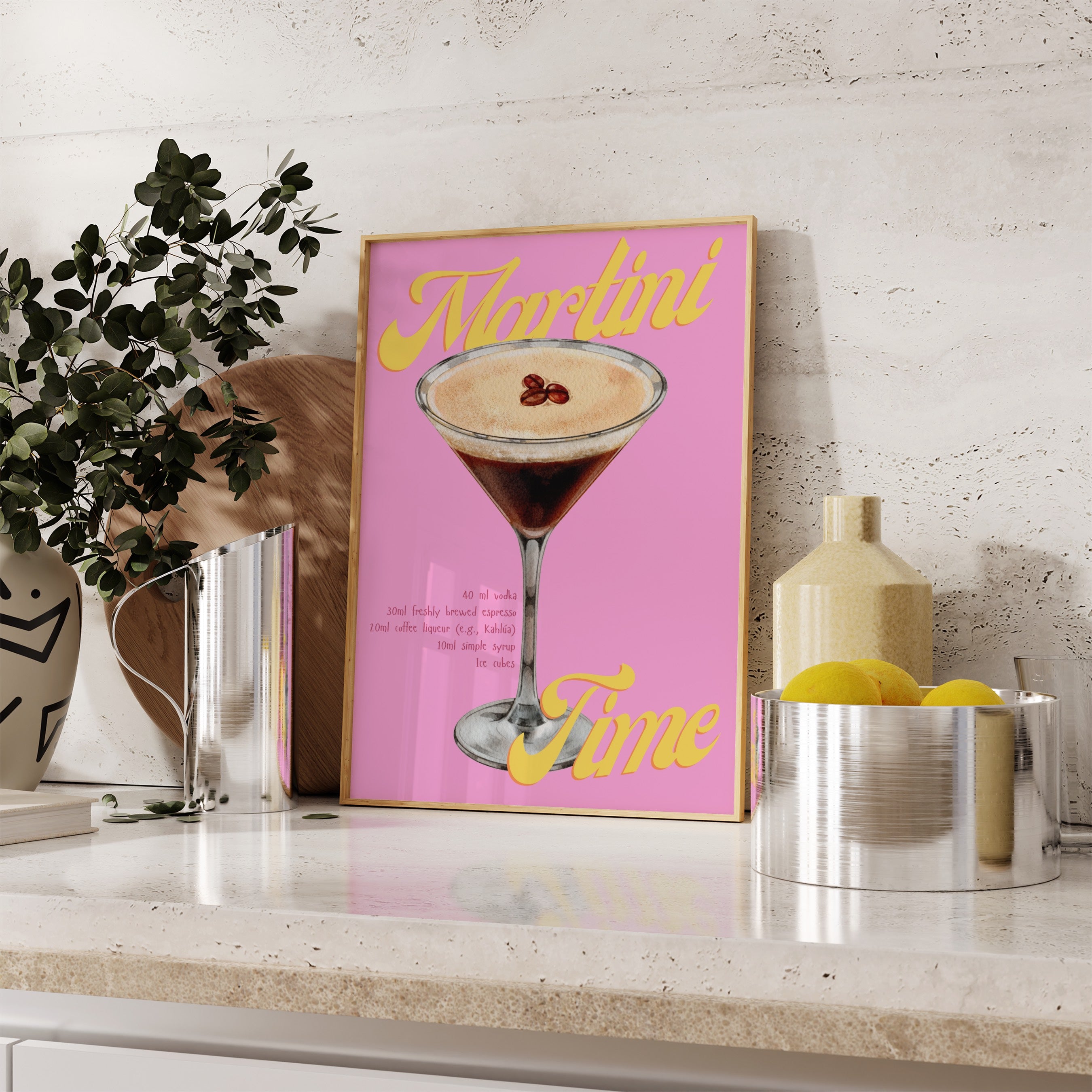 Premium Cocktail Poster