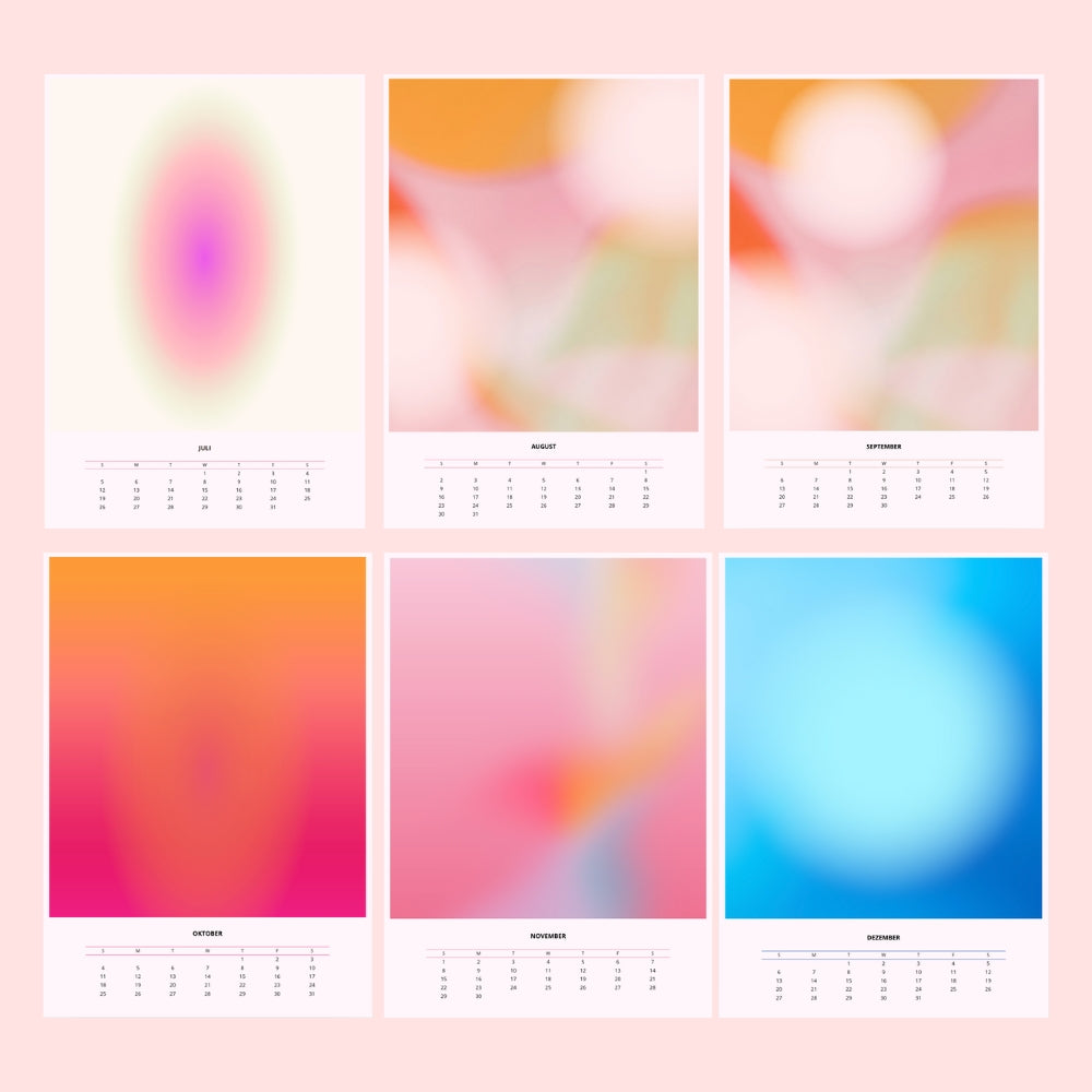 Wandkalender A3 Dopamin Decor - 2026