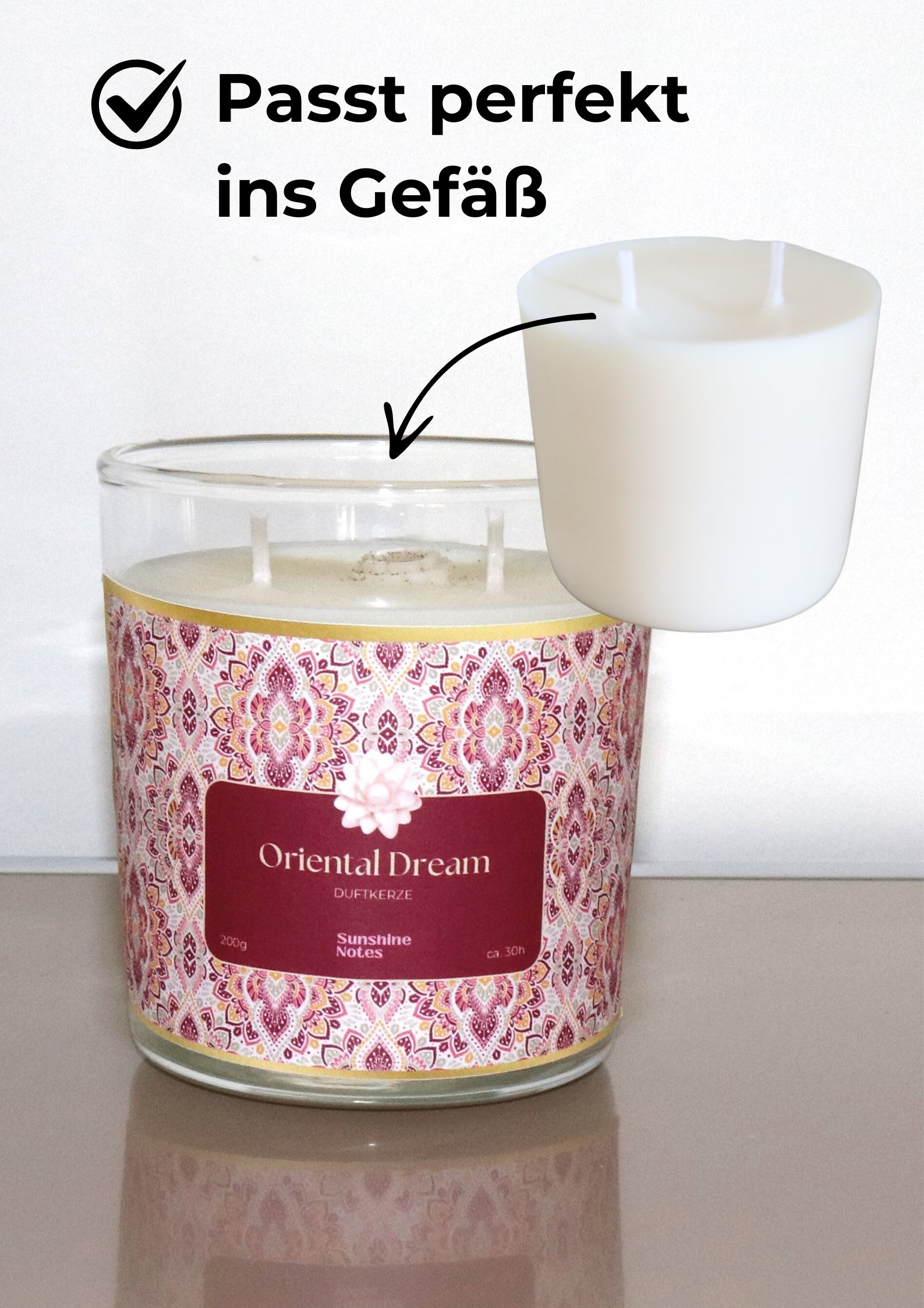 Oriental Dream Duftkerzen mit Refill