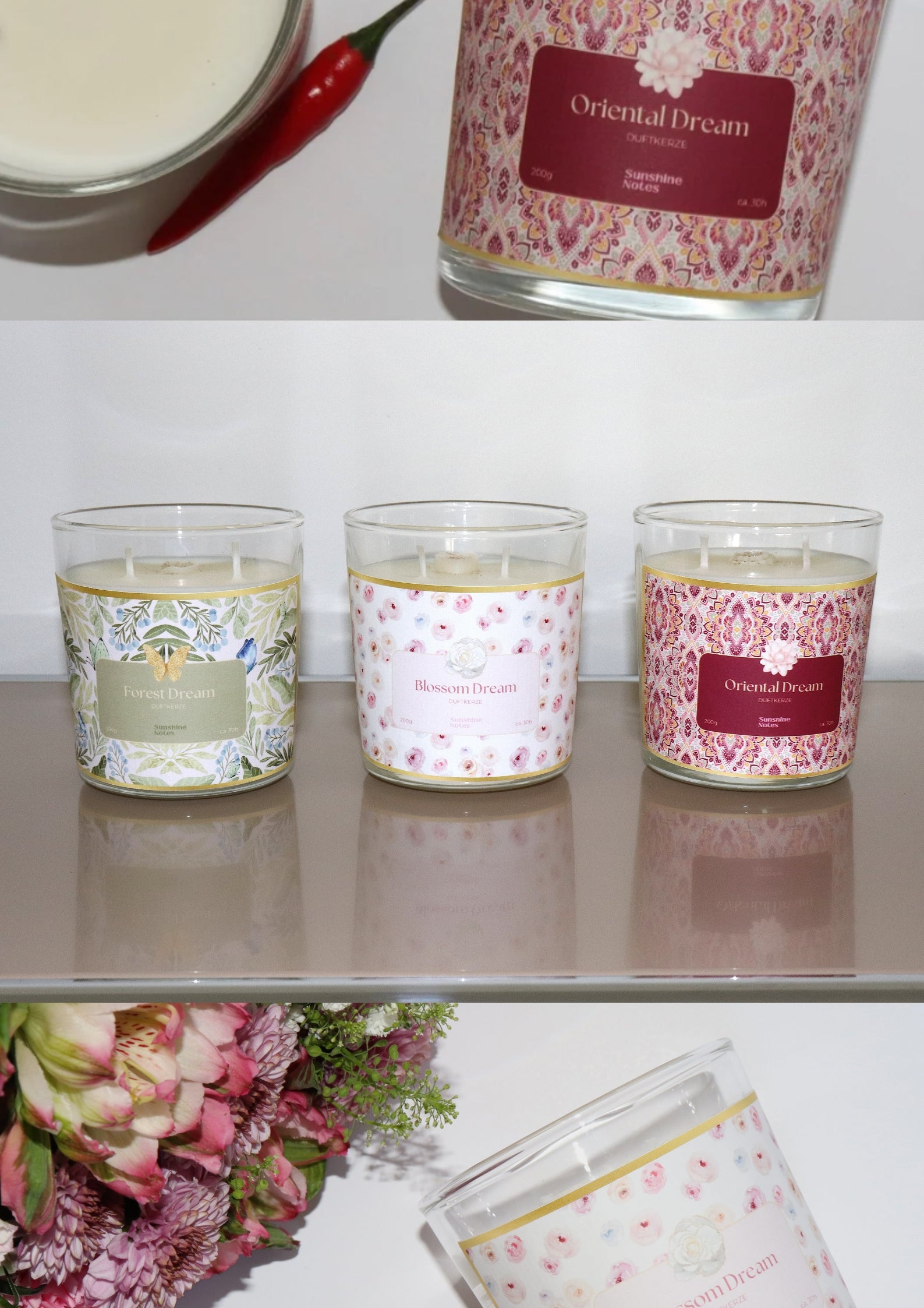 Duftkerzen Set