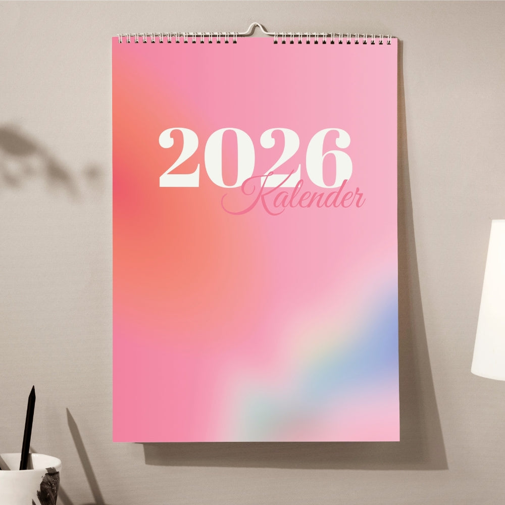 Wandkalender A3 Dopamin Decor - 2026