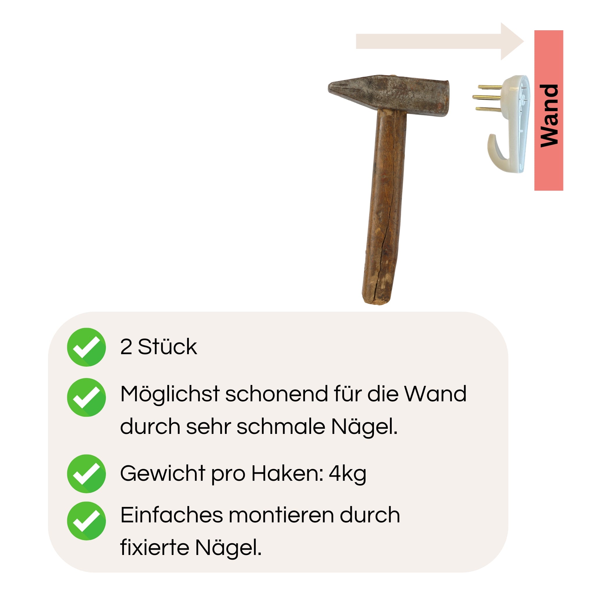 Aufhänger (2 Stück)