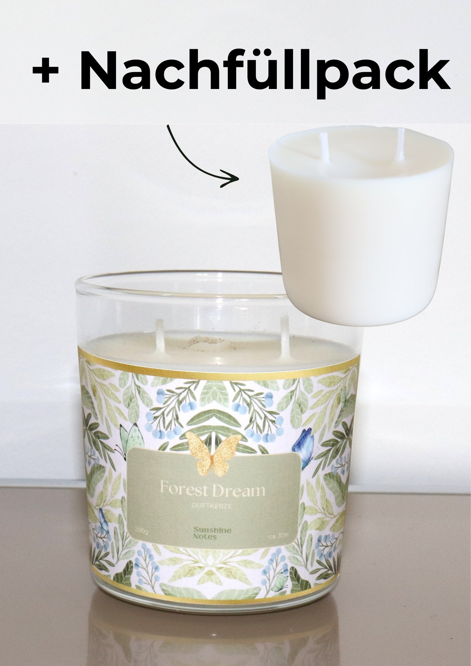 Forest Dream Duftkerze mit Refill