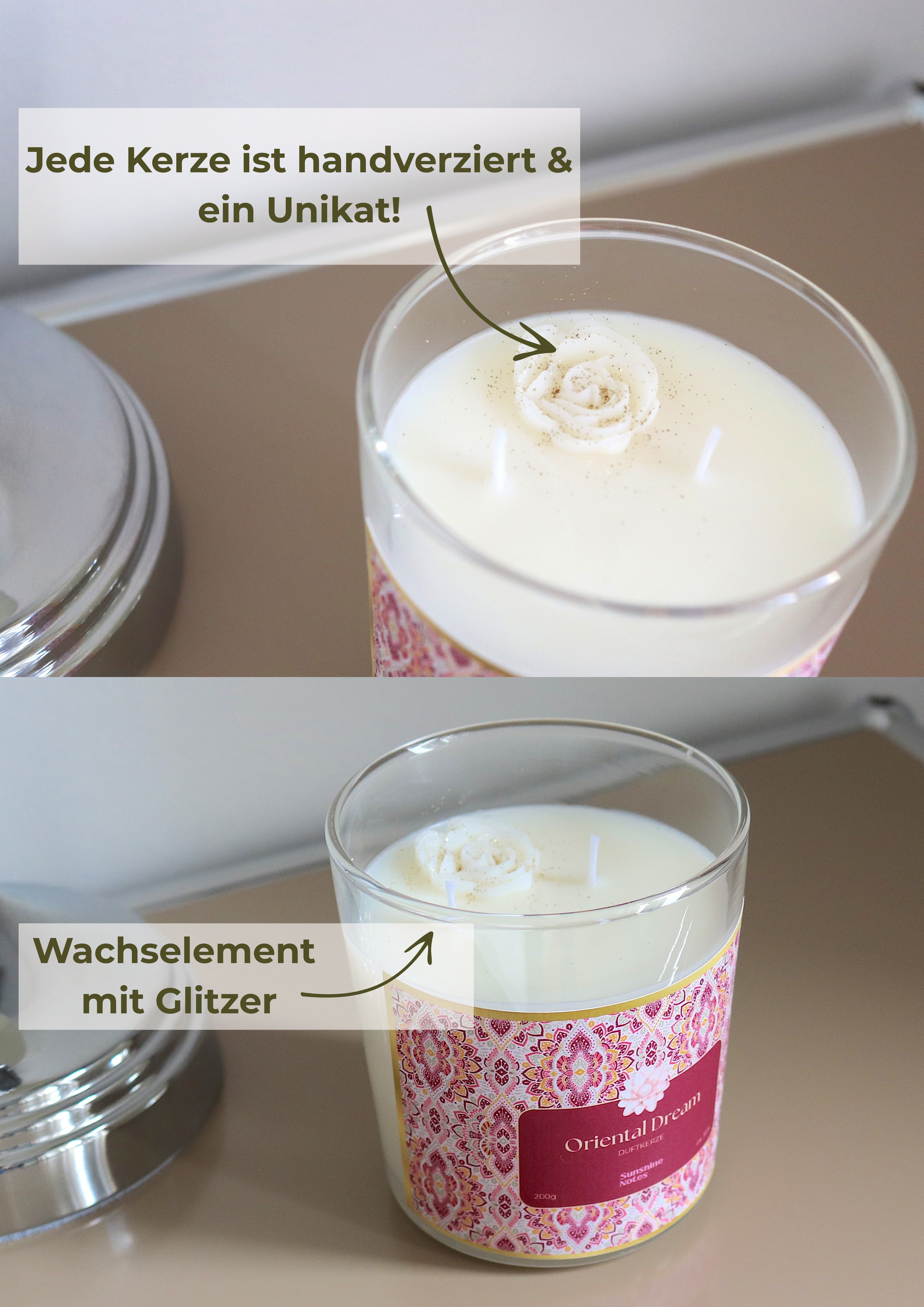 Blossom Dream Duftkerze mit Refill